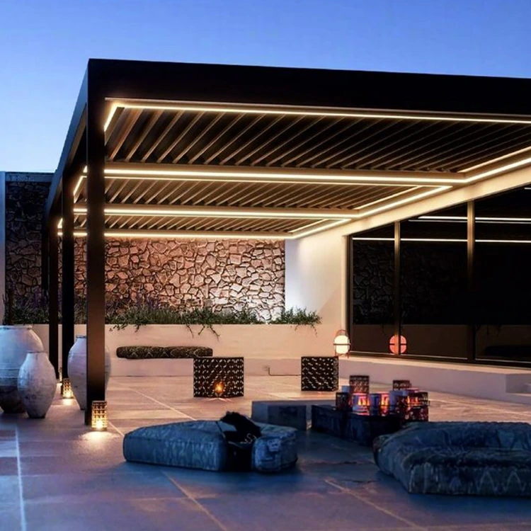 Bioklimatik pergola sistemleri Bioklimatik pergola sistemleri